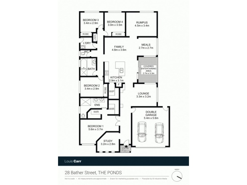 28 Bather Street, The Ponds NSW 2769 Floorplan