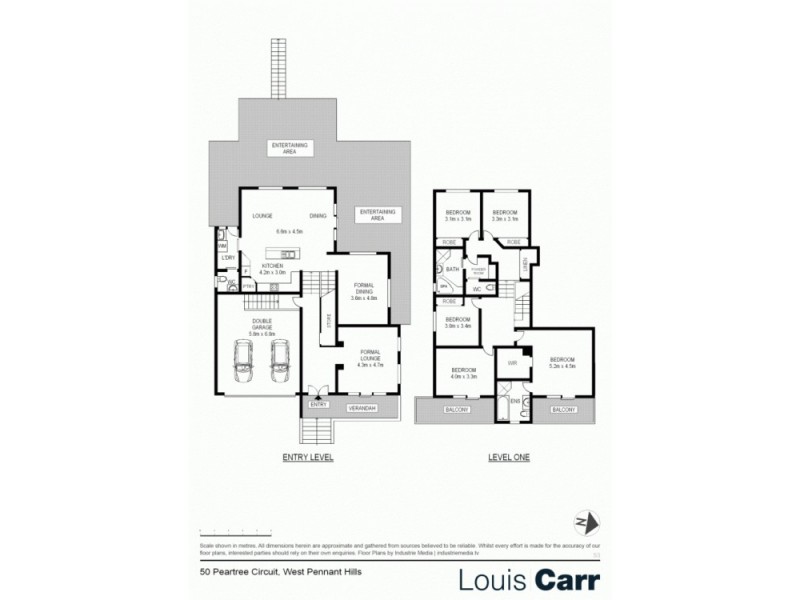 50 Peartree Circuit, West Pennant Hills NSW 2125 Floorplan