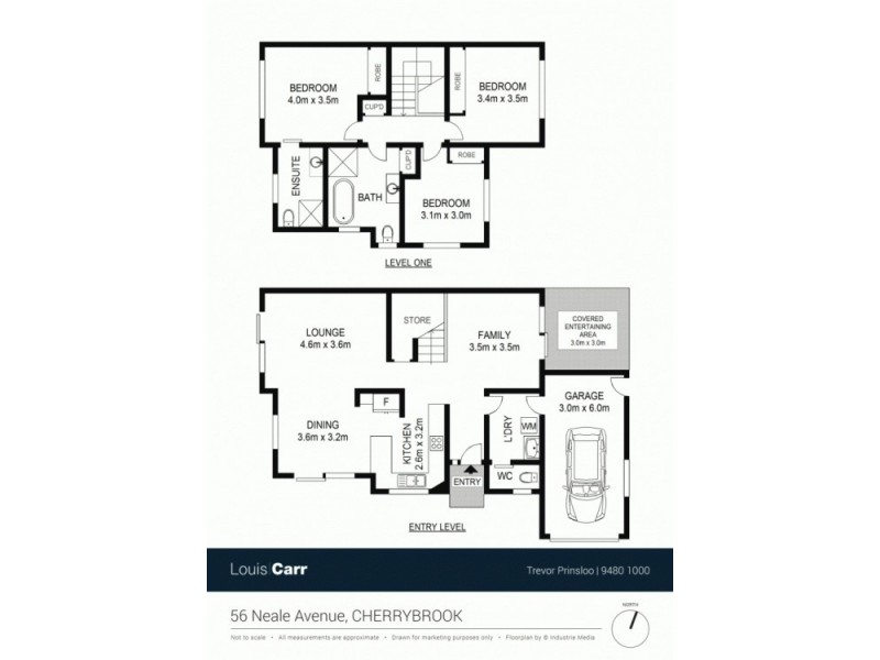 56 Neale Avenue, Cherrybrook NSW 2126 Floorplan
