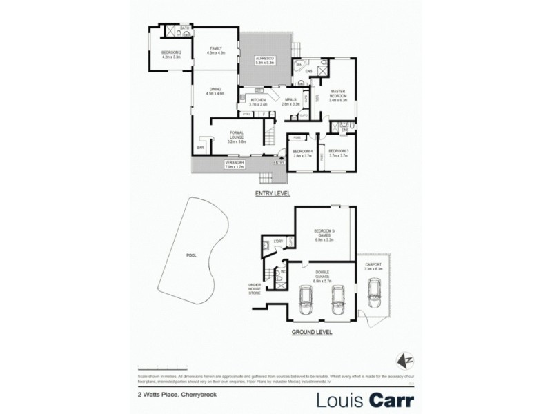 2 Watts place, Cherrybrook NSW 2126 Floorplan