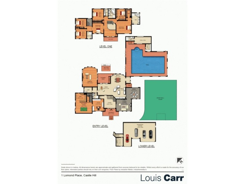 1 Lomond Place, Castle Hill NSW 2154 Floorplan