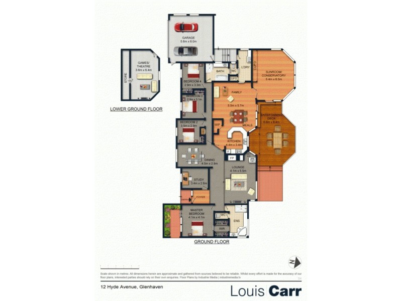 12 Hyde Ave, Glenhaven NSW 2156 Floorplan