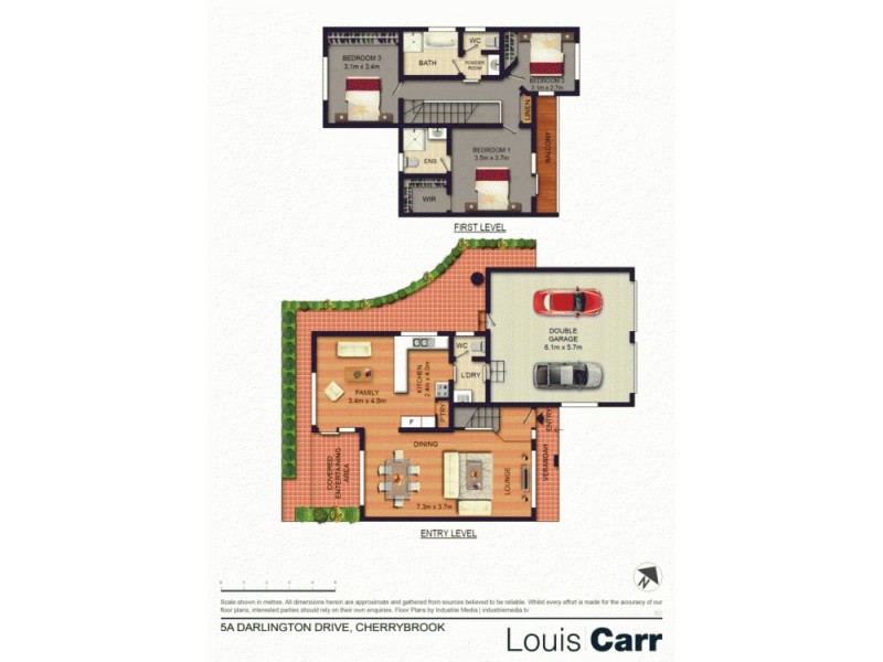 5A Darlington Drive, Cherrybrook NSW 2126 Floorplan