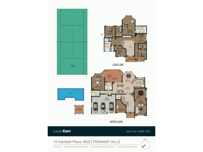 15 Kambah Place, West Pennant Hills NSW 2125 Floorplan