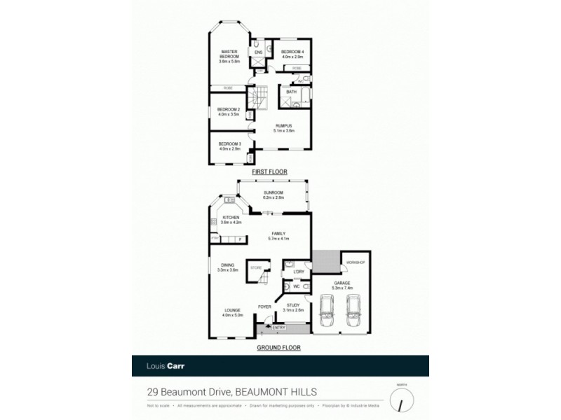 29 Beaumont Drive, Beaumont Hills NSW 2155 Floorplan
