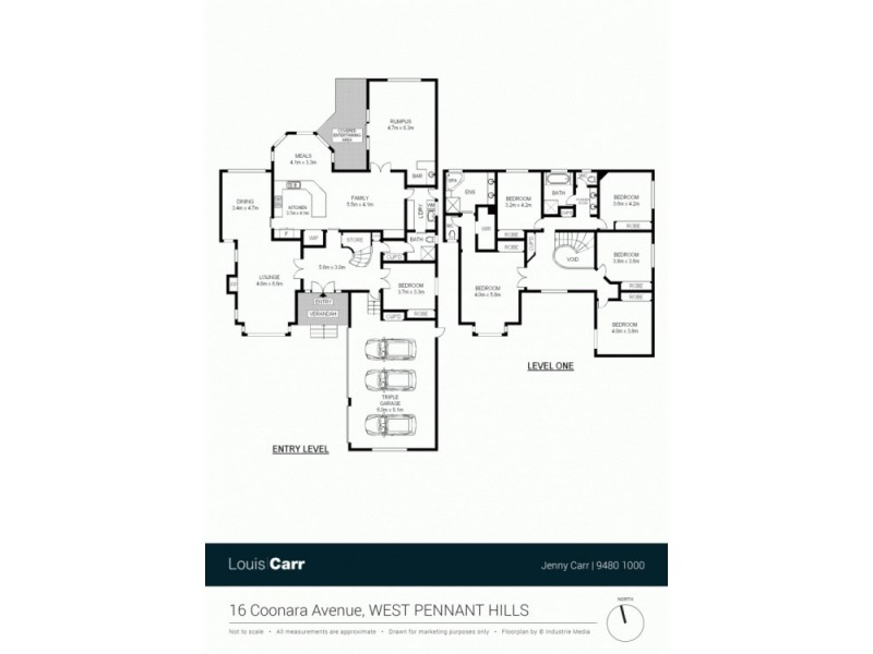 16 Coonara Avenue, West Pennant Hills NSW 2125 Floorplan