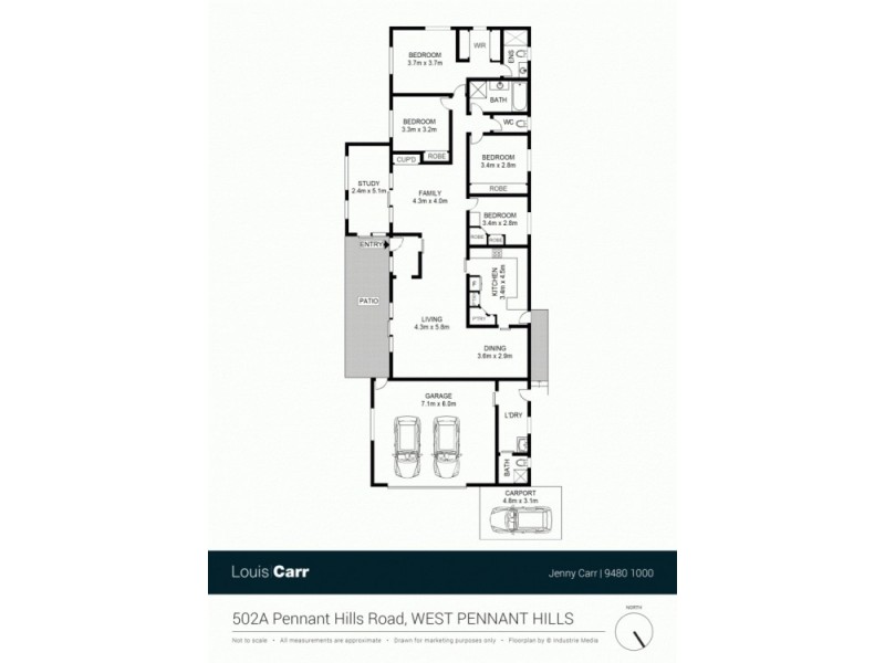 502A Pennant Hills Road, West Pennant Hills NSW 2125 Floorplan