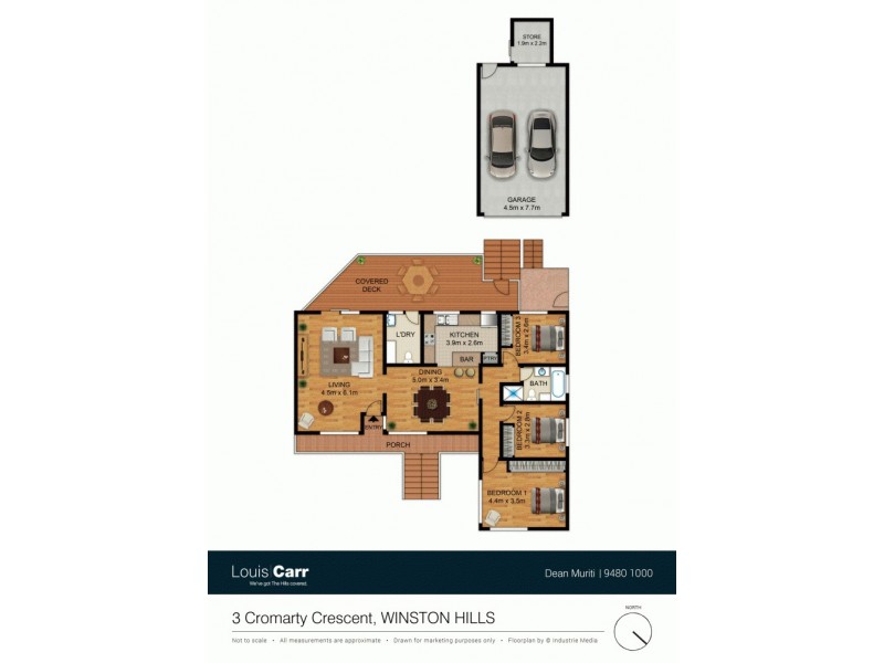 3 Cromarty Crescent, Winston Hills NSW 2153 Floorplan