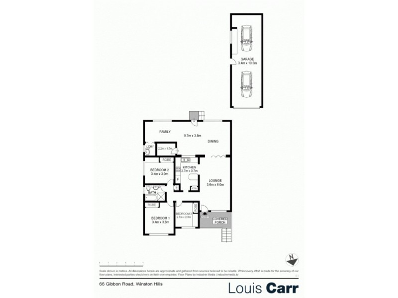 66 Gibbon Road, Winston Hills NSW 2153 Floorplan