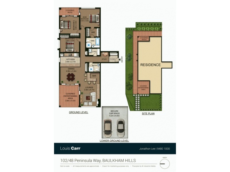 102/48 Peninsula Way, Baulkham Hills NSW 2153 Floorplan