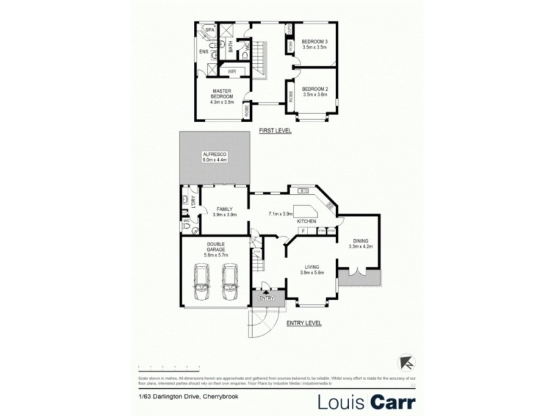 1/63 Darlington Drive, Cherrybrook NSW 2126 Floorplan