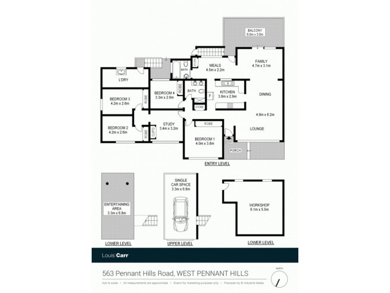 563 Pennant Hills Rd, West Pennant Hills NSW 2125 Floorplan