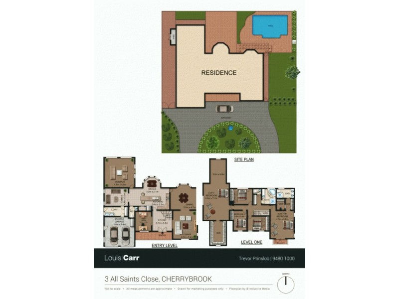 3 All Saints Close, Cherrybrook NSW 2126 Floorplan