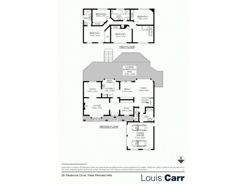 26 Westmore Drive, West Pennant Hills NSW 2125 Floorplan