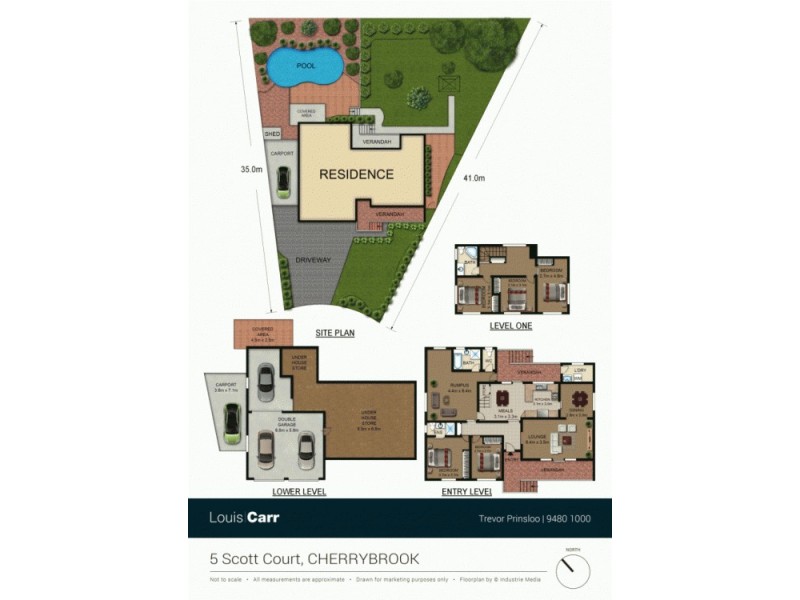 5 Scott Court, Cherrybrook NSW 2126 Floorplan