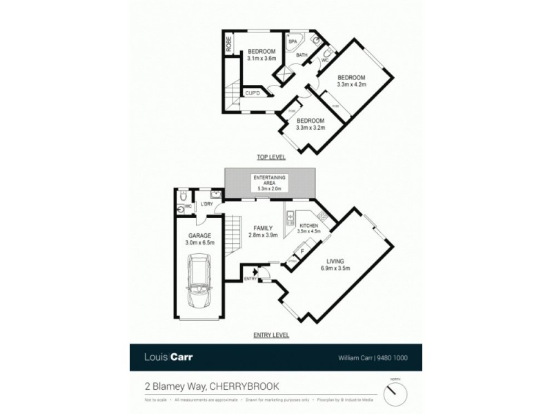 2 Blamey Way, Cherrybrook NSW 2126 Floorplan