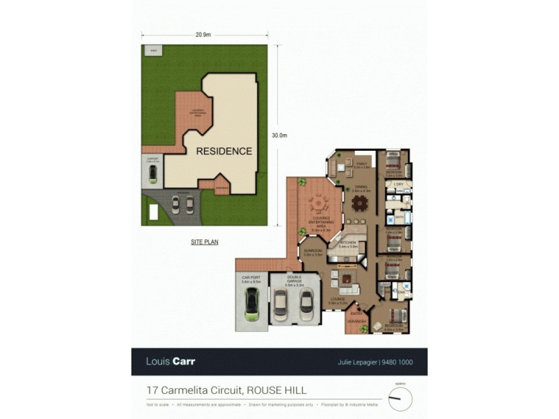 17 Carmelita Circuit, Rouse Hill NSW 2155 Floorplan