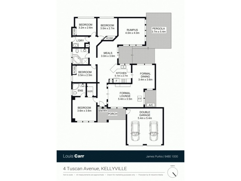 4 Tuscan Avenue, Kellyville NSW 2155 Floorplan