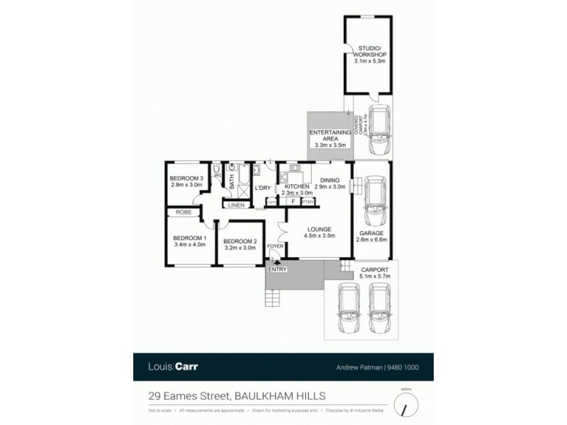 29 Eames Avenue, Baulkham Hills NSW 2153 Floorplan