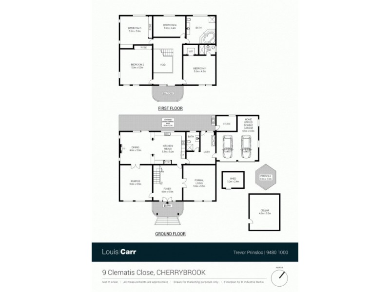 9 Clematis Close, Cherrybrook NSW 2126 Floorplan