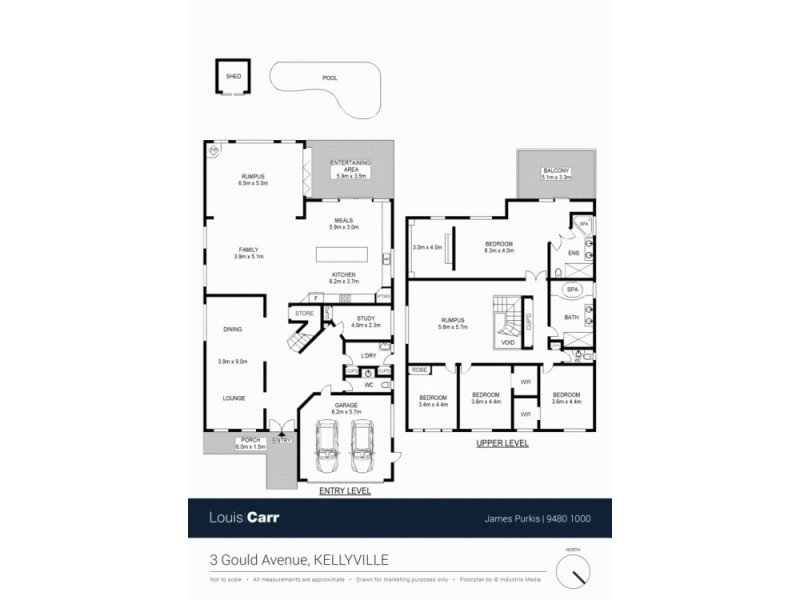 3 Gould Avenue, Kellyville NSW 2155 Floorplan
