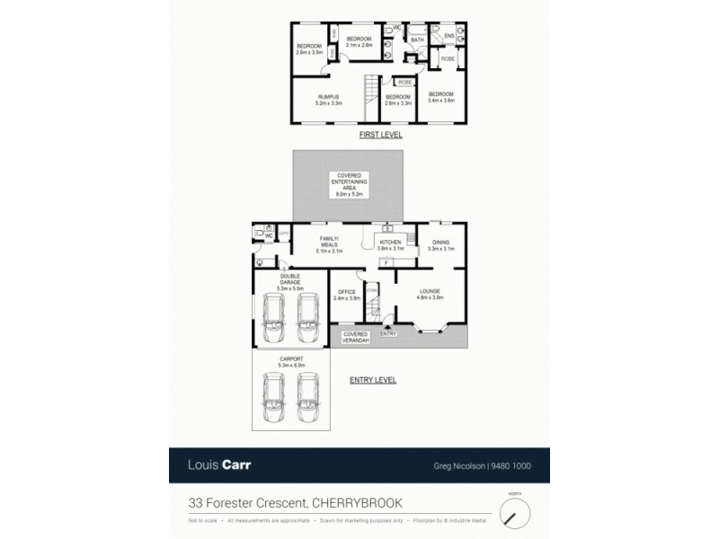 33 Forester Crescent, Cherrybrook NSW 2126 Floorplan