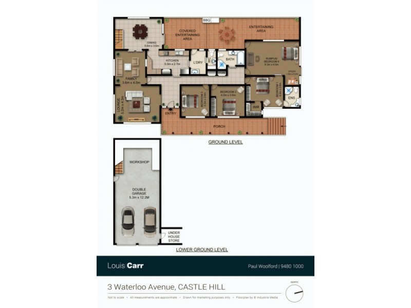 3 Waterloo Avenue, Castle Hill NSW 2154 Floorplan