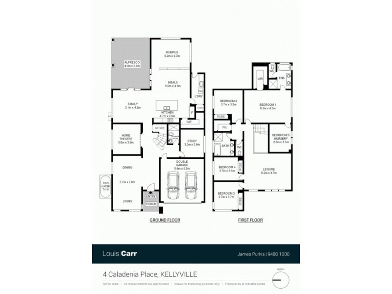 4 Caladenia Place, Kellyville NSW 2155 Floorplan