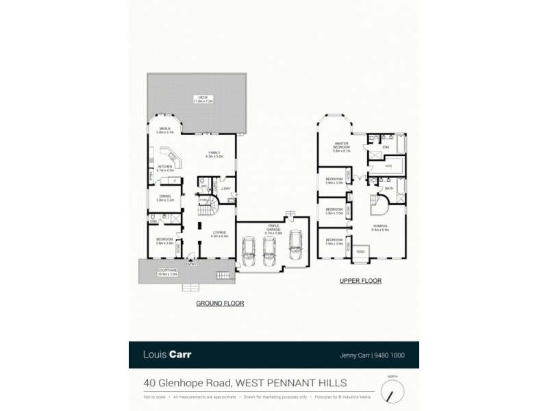 40 Glenhope  Road, West Pennant Hills NSW 2125 Floorplan