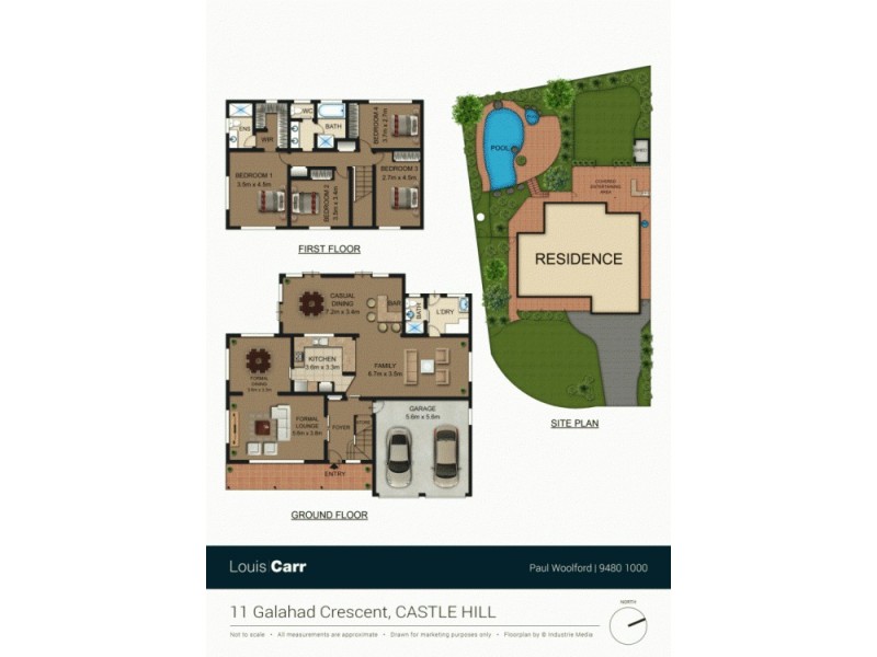 11 Galahad Crescent, Castle Hill NSW 2154 Floorplan