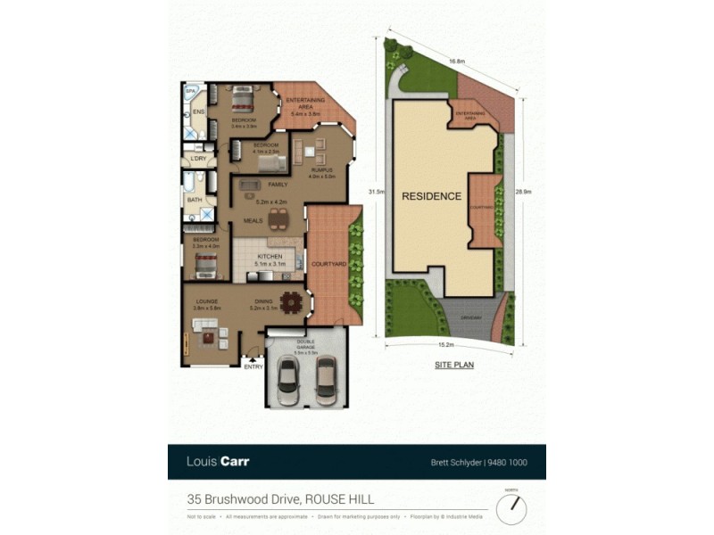 35 Brushwood Drive, Rouse Hill NSW 2155 Floorplan