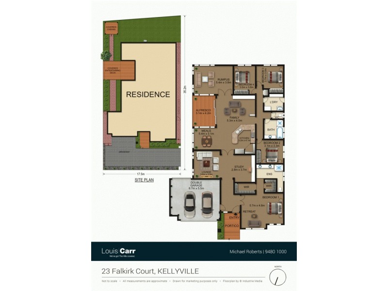 23 Falkirk Court, Kellyville NSW 2155 Floorplan