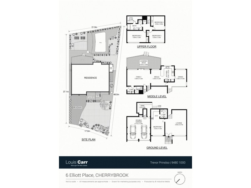 6 Elliott Place, Cherrybrook NSW 2126 Floorplan