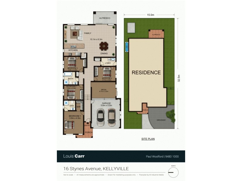 16 Stynes Avenue, Kellyville NSW 2155 Floorplan