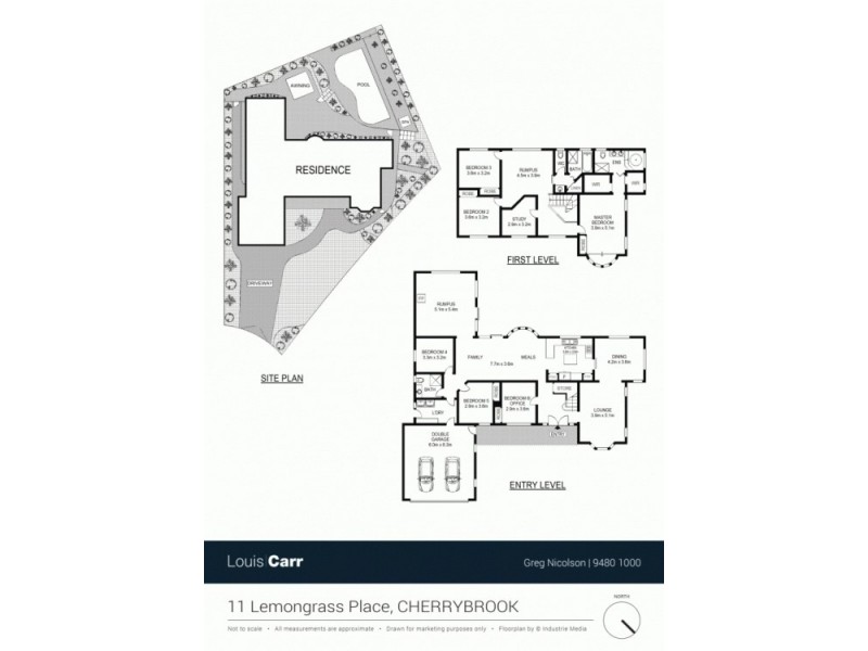 11 Lemongrass Place, Cherrybrook NSW 2126 Floorplan