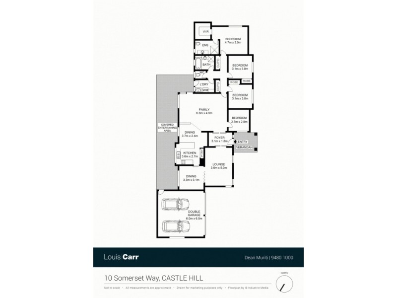 10 Somerset Way, Castle Hill NSW 2154 Floorplan