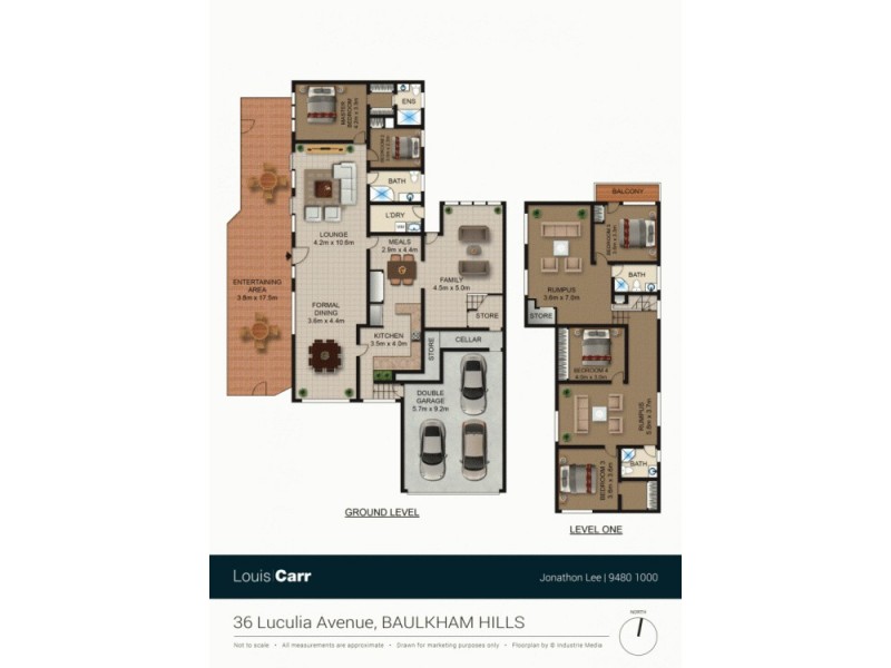 36 Luculia Avenue, Baulkham Hills NSW 2153 Floorplan