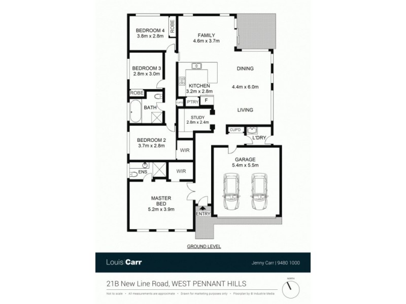 21b New Line Road, West Pennant Hills NSW 2125 Floorplan