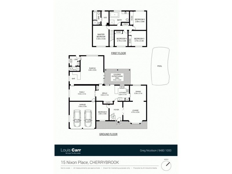 15 Nixon Place, Cherrybrook NSW 2126 Floorplan
