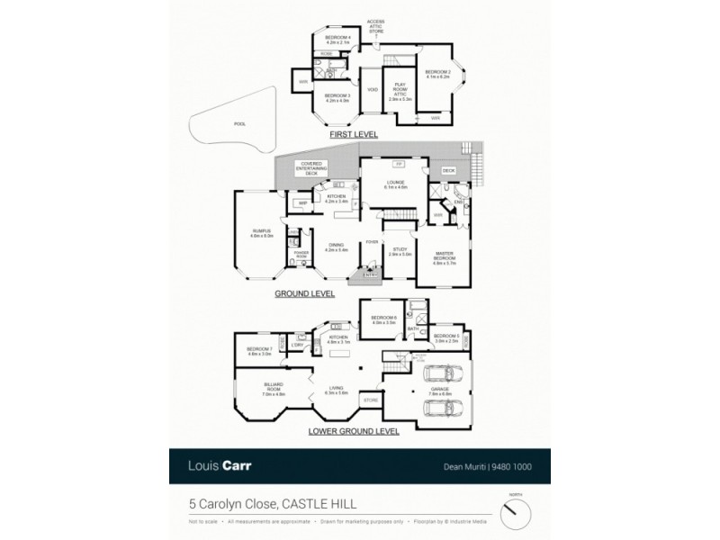 5 Carolyn Close, Castle Hill NSW 2154 Floorplan