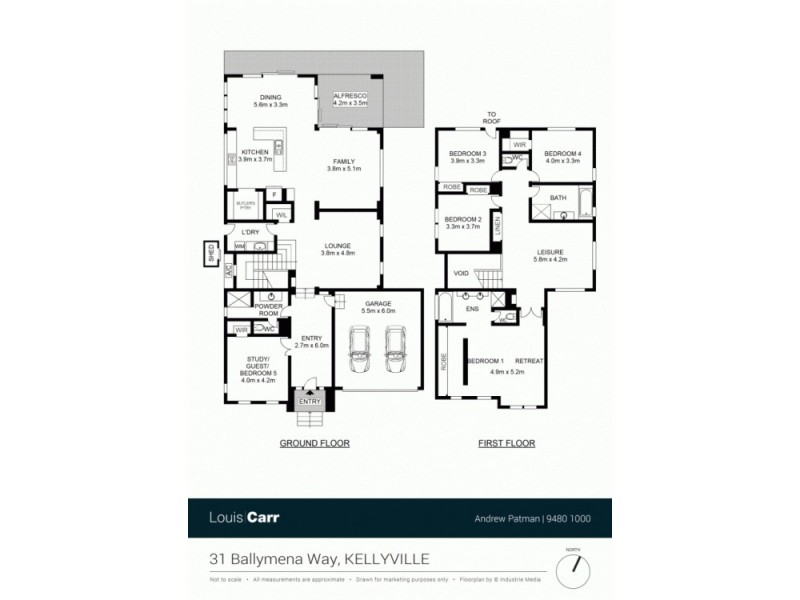 31 Ballymena Way, Kellyville NSW 2155 Floorplan