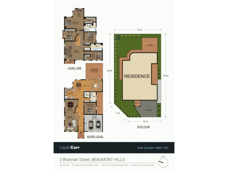 2 Brannan Street, Beaumont Hills NSW 2155 Floorplan