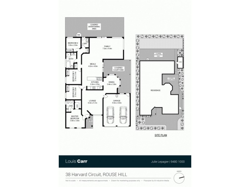 38 Harvard Circuit, Rouse Hill NSW 2155 Floorplan