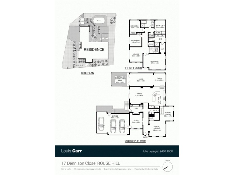 17 Dennison Close, Rouse Hill NSW 2155 Floorplan