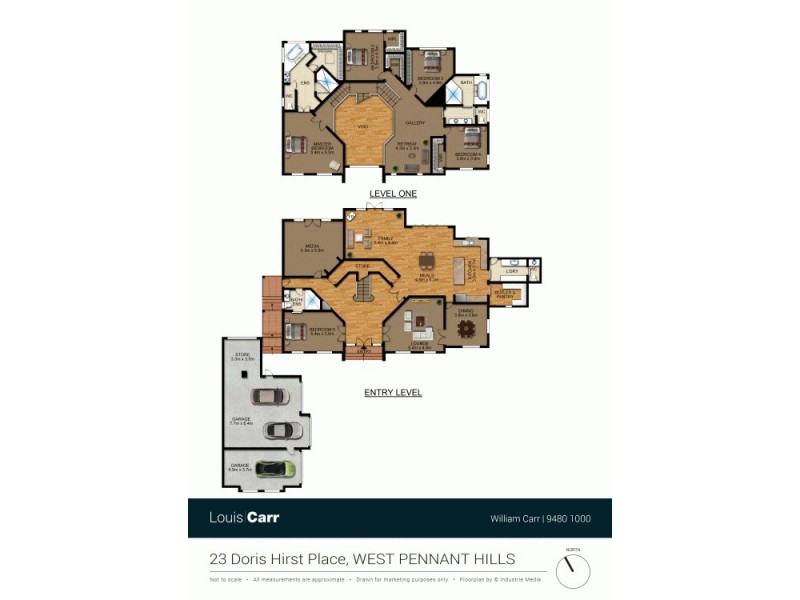23 Doris Hirst Place, West Pennant Hills NSW 2125 Floorplan
