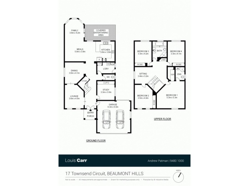 17 Townsend Circuit, Beaumont Hills NSW 2155 Floorplan