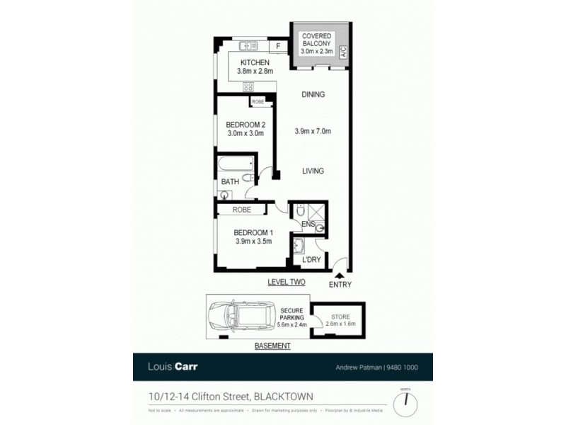 10/12-14 Clifton Street, Blacktown NSW 2148 Floorplan
