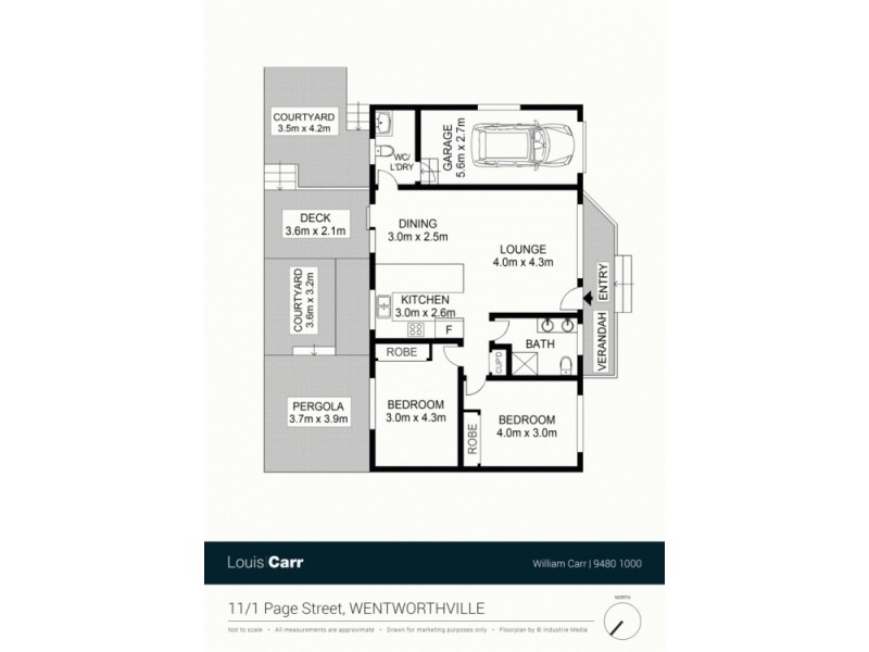 11/1 Page Street, Wentworthville NSW 2145 Floorplan