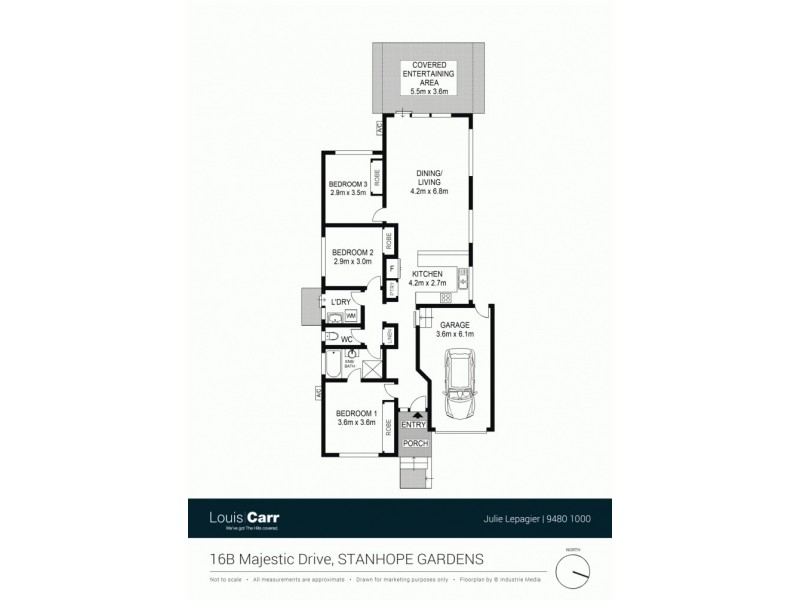 16B Majestic Drive, Stanhope Gardens NSW 2768 Floorplan