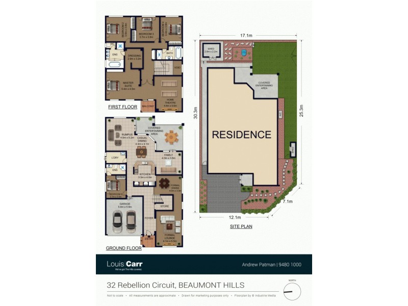 32 Rebellion Circuit, Beaumont Hills NSW 2155 Floorplan
